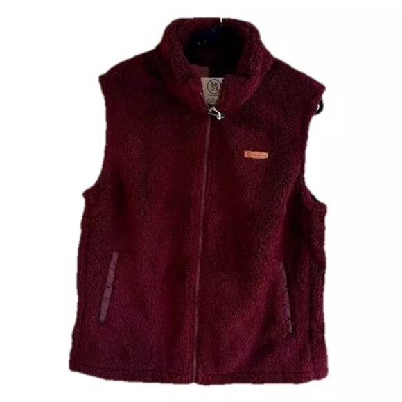 Sage Collective Womens Sherpa Vest Used with Care - Picture 2 of 4